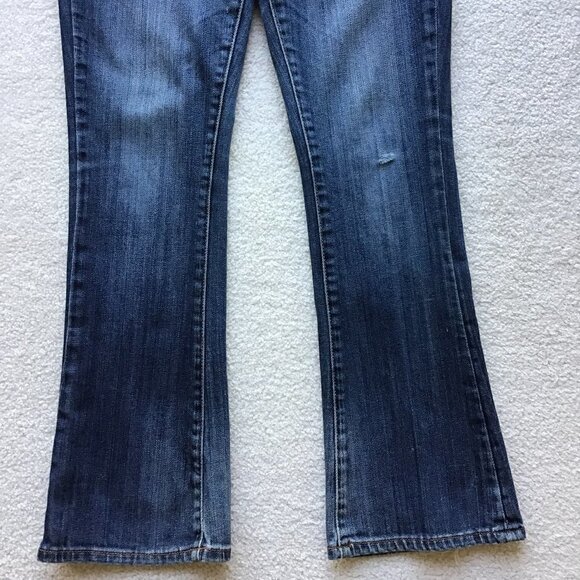 LUCKY BRAND denim jeans Charlie Baby Boot Size 2 - Picture 8 of 10